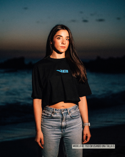 Camiseta Oversize Crop